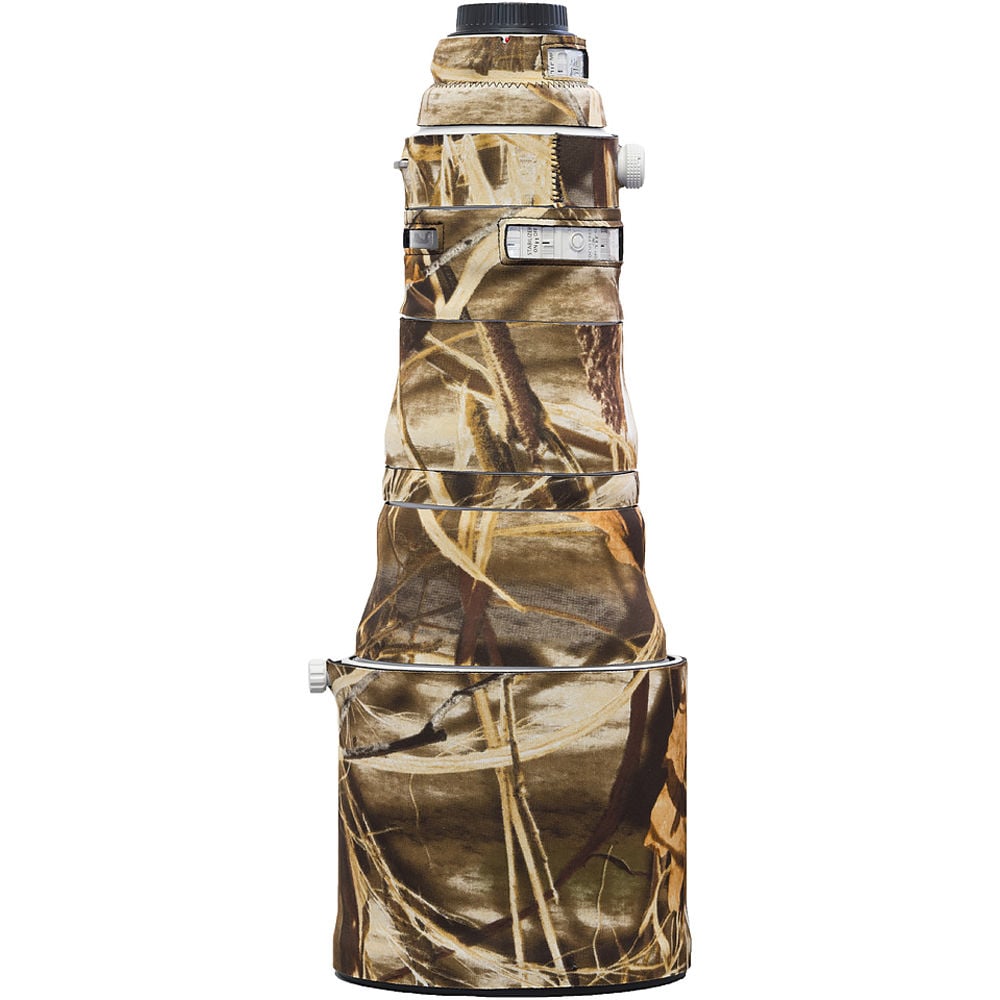 Lens Protection offers your equipment protection from scrapes and bumps, preserving its resale value. It also helps it to be less noticeable to wildlife.