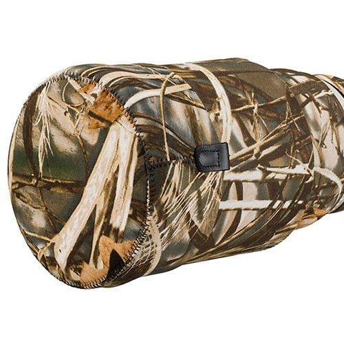 LensCoat Hoodie Large (Realtree) – protective lens cap cover that shields the front element from dust, moisture, and impact while blending into natural surroundings.
