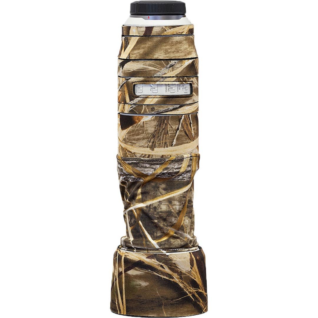 Camouflage-laden water bottle with digital display on a white background