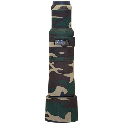 LensCoat cover for Canon RF 800mm f/11 IS STM lens, offering protection, camouflage, and reduced glare for wildlife photography.