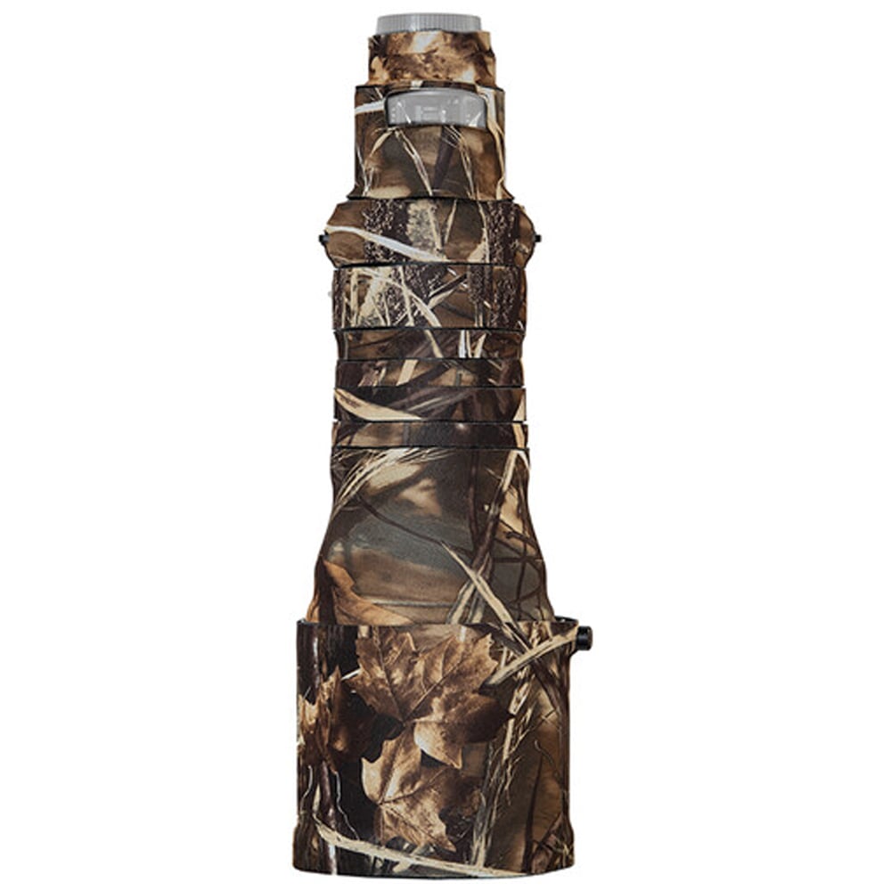 LensCoat protective cover for Nikon Z 400mm f/2.8 TC VR S lens – offers camouflage, protection from scratches, and improved handling in the field.