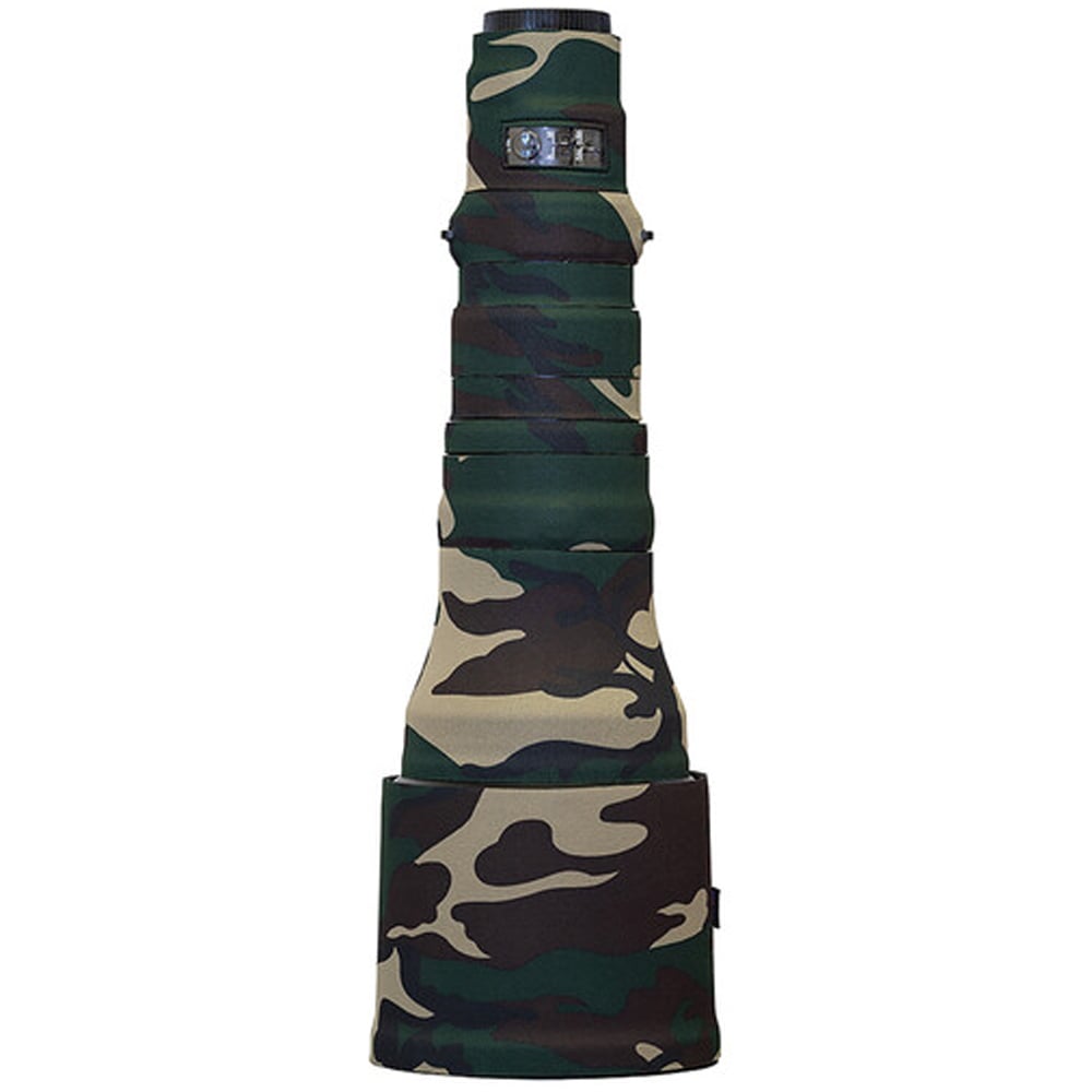 LensCoat protective cover designed for the Nikon Z 800mm f/6.3 lens – shields against scratches and impacts while offering a better grip and camouflage.