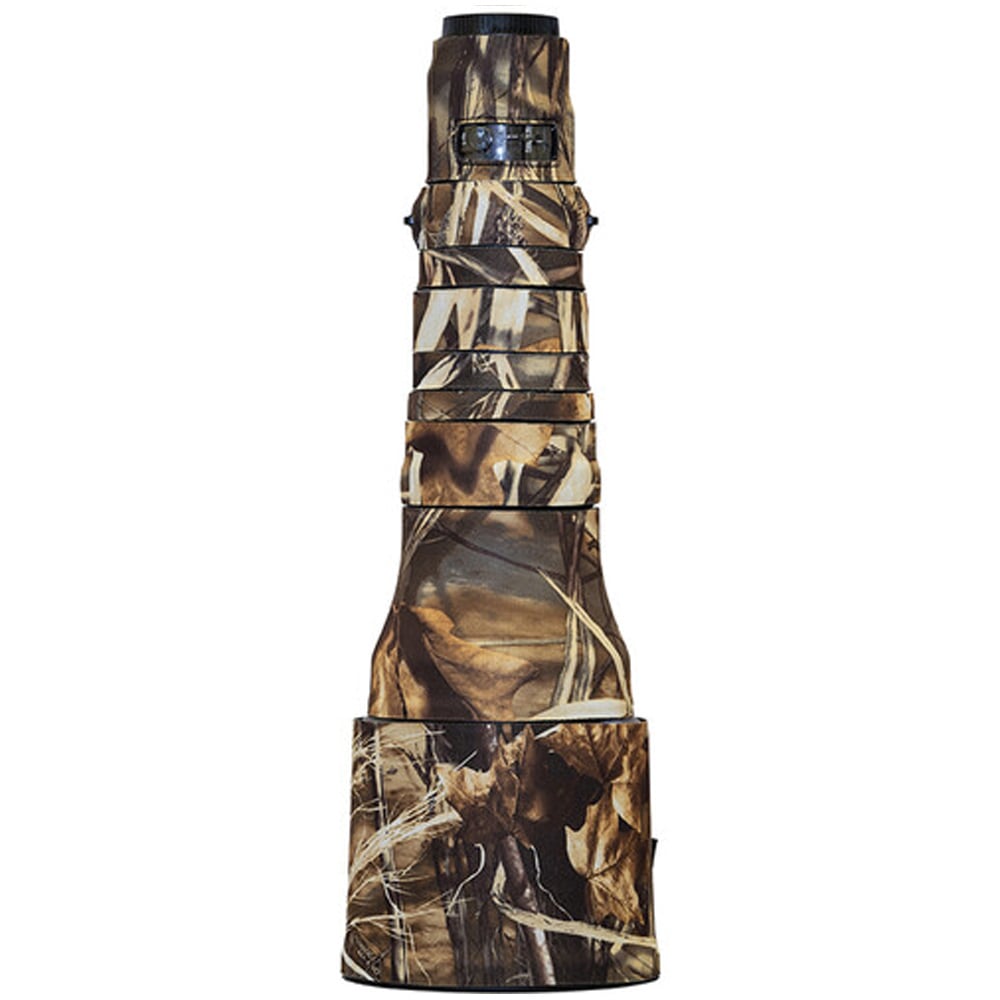 LensCoat protective cover designed for the Nikon Z 800mm f/6.3 lens – shields against scratches and impacts while offering a better grip and camouflage.