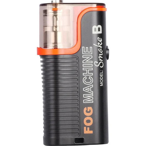 Lensgo handheld fog machine smoke B model, compact portable fogger for visual effects in photography and video.