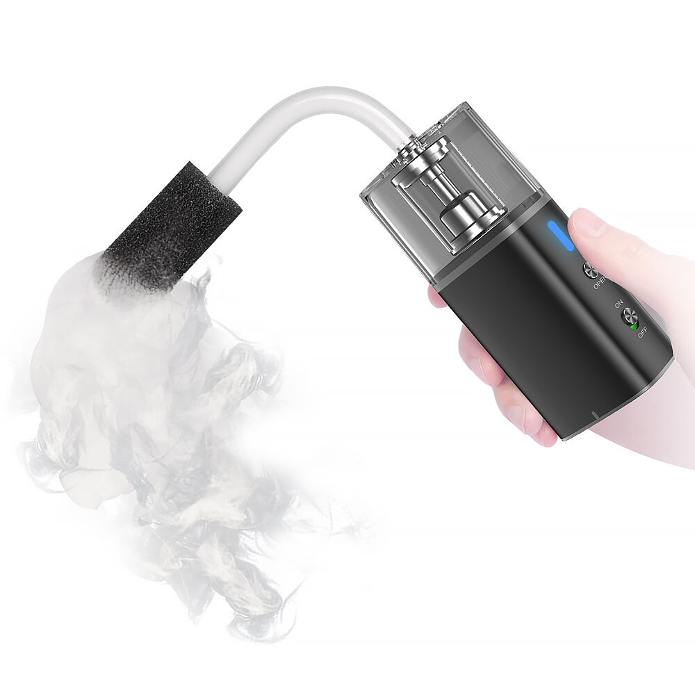 LensGo Smoke S30 handheld fog machine in use