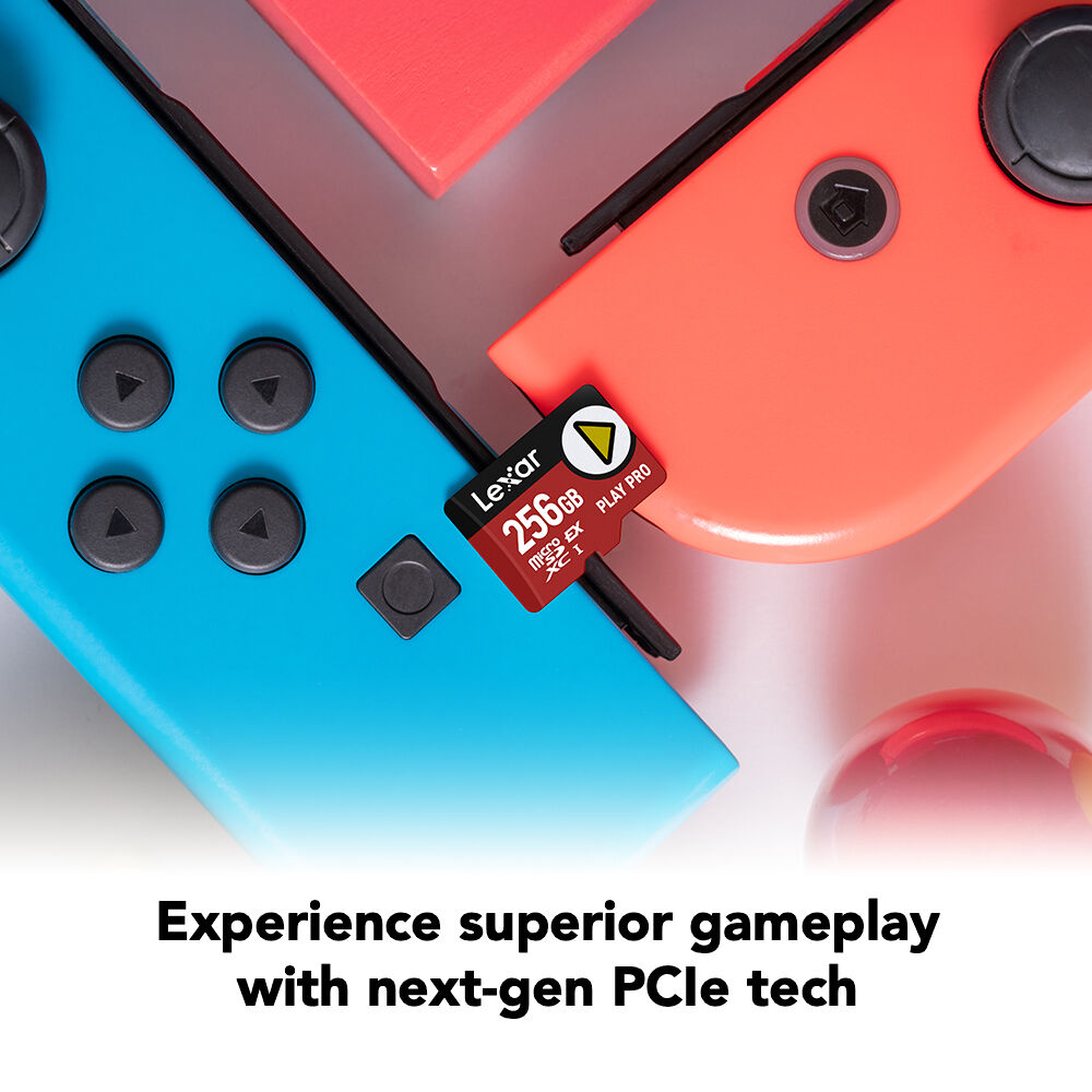 High speed Lexar PLAY PRO microSDXC Express Card