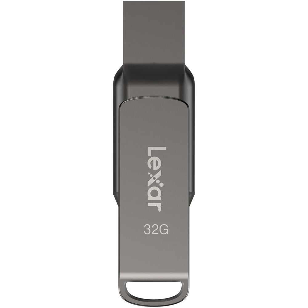 Lexar JumpDrive Dual Drive D400 USB 3.1 Type-C (32GB) – versatile, high-speed storage for USB-C and USB-A devices.