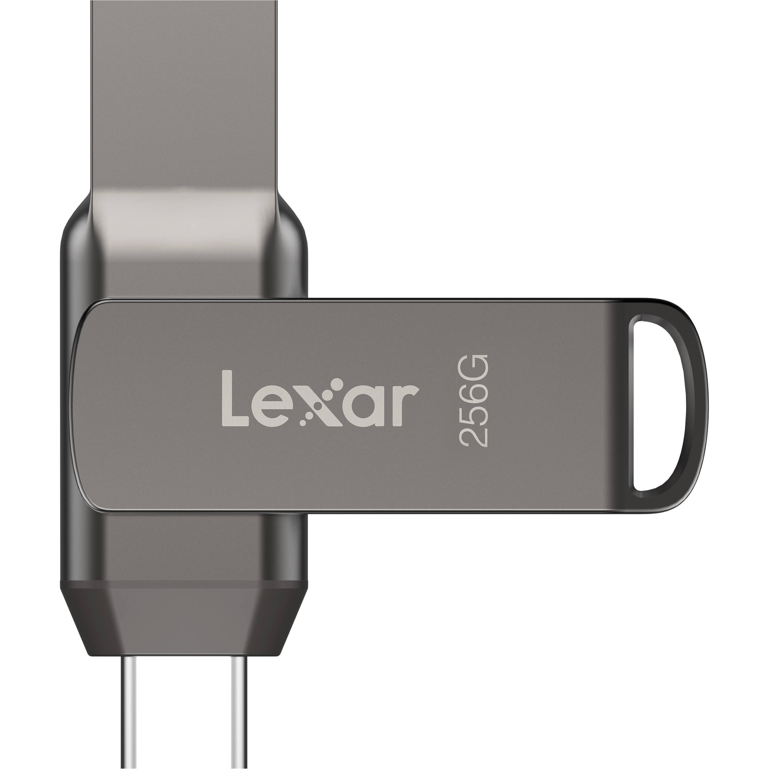 Lexar JumpDrive Dual Drive D400 USB 3.1 Type-C (256GB) – high-capacity, dual-interface storage for seamless transfers between USB-C and USB-A devices.