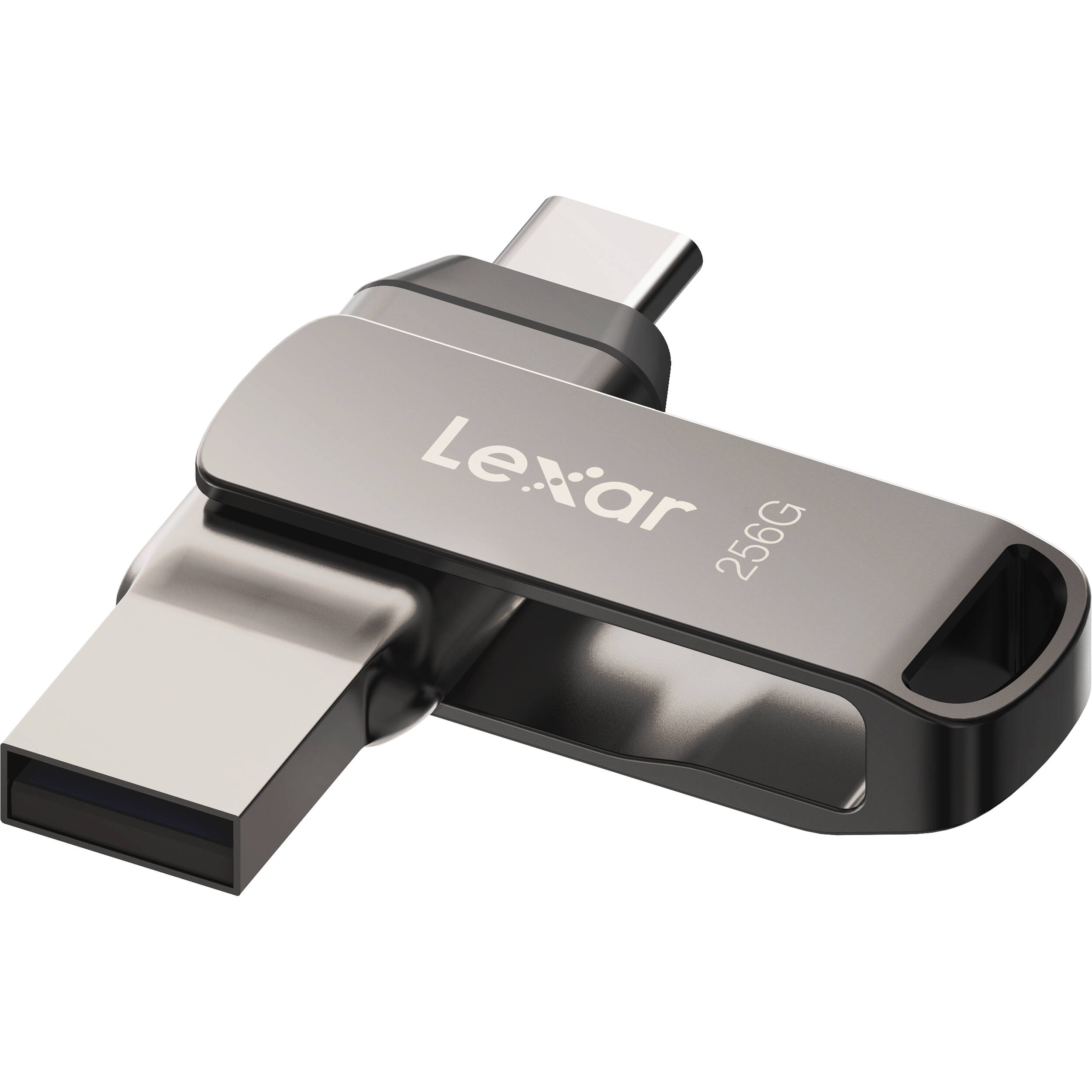 Lexar JumpDrive Dual Drive D400 USB 3.1 Type-C (256GB) – high-capacity, dual-interface storage for seamless transfers between USB-C and USB-A devices.