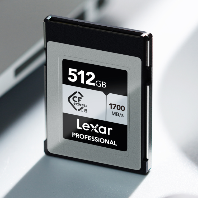 Lexar SILVER SE CFexpress Type B card for 8K video