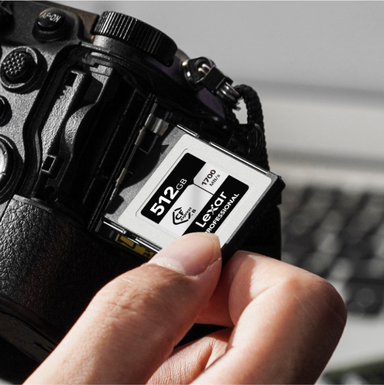 Lexar SILVER SE CFexpress Type B card for 8K video
