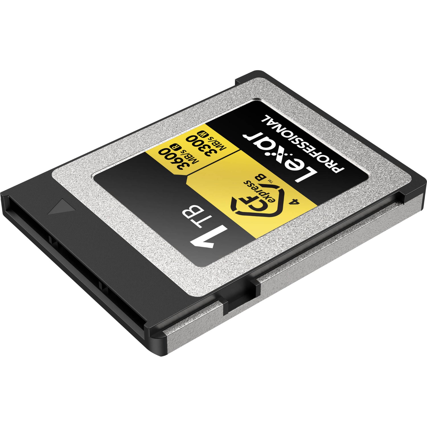 Maximise your professional workflow with the Lexar CFexpress 4.0 Type B 1TB card, compatible with the Lexar CFexpress 4.0 Card Reader for seamless transfers.