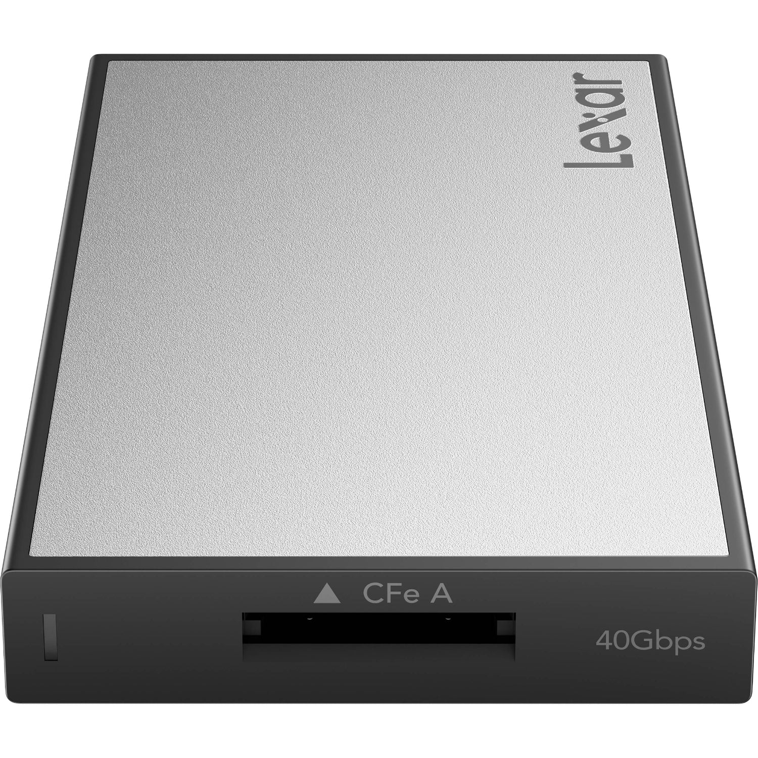 The Lexar Professional Workflow CFexpress 4.0 Type A Card Reader offers blazing 40Gb/s transfer speeds for fast and efficient file transfers.