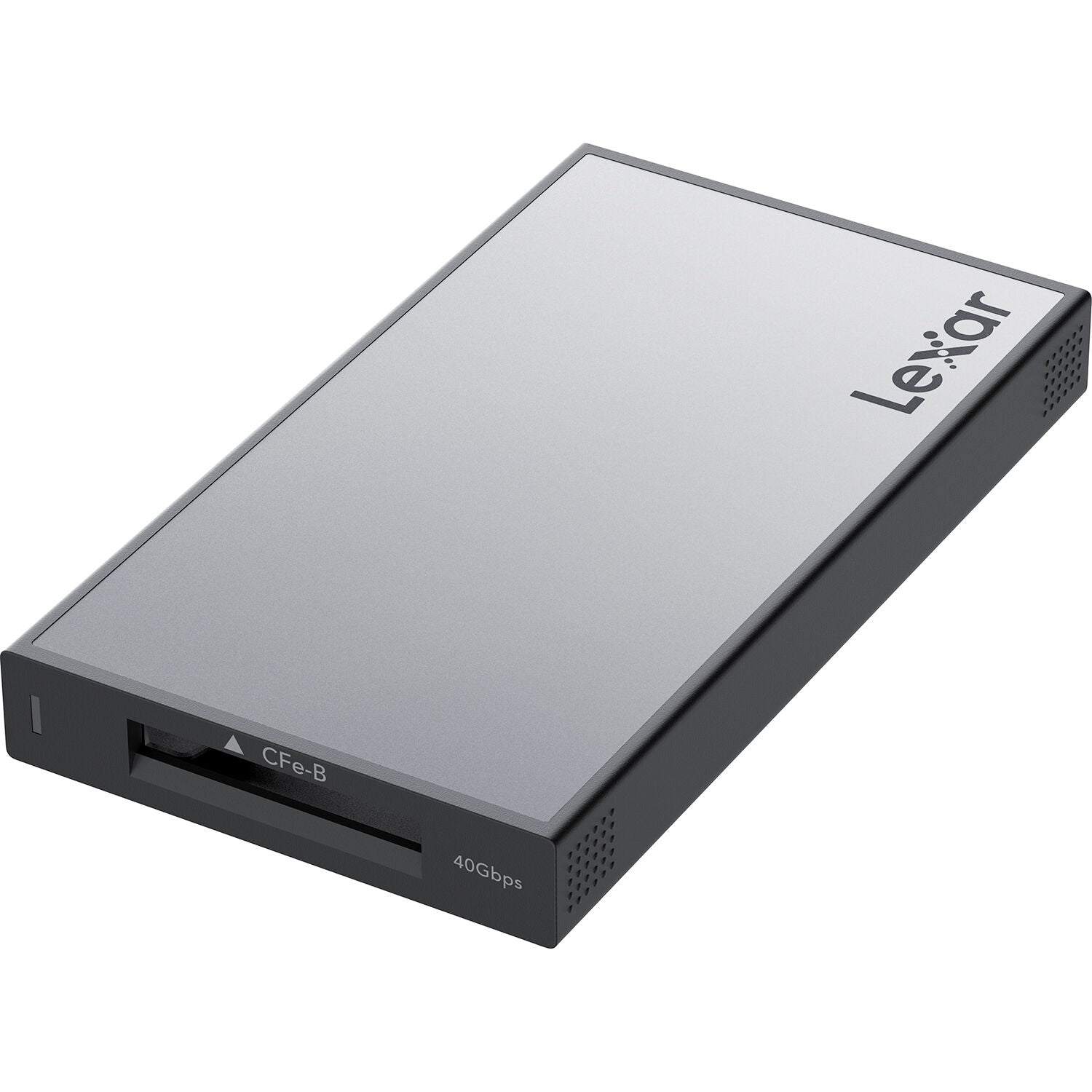 Designed for seamless workflow efficiency, the Lexar CFexpress 4.0 Type B Card Reader features 40Gb/s speeds and a scratch-resistant build.