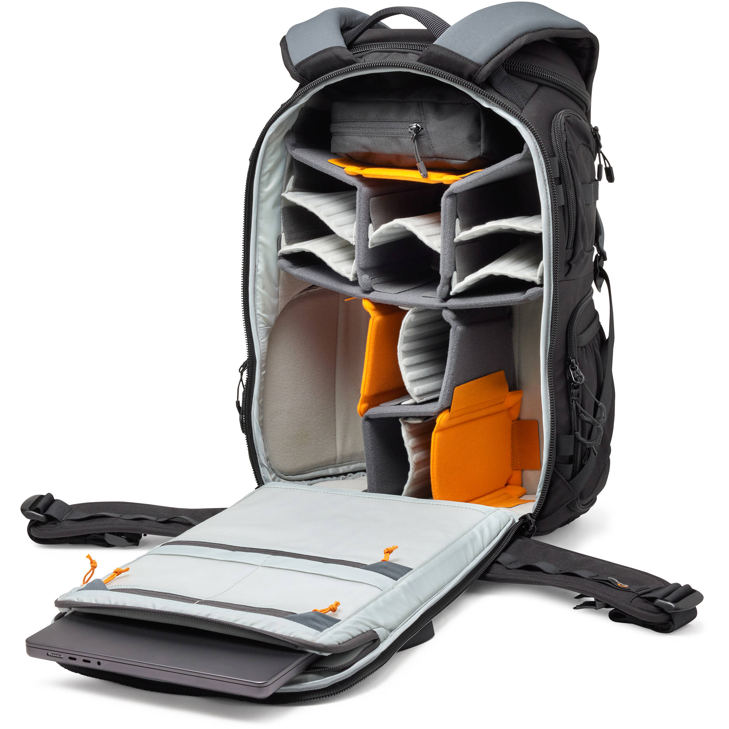 Lowepro ProTactic BP 450 AW III black professional camera backpack with 28L capacity