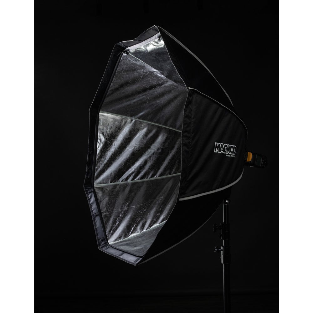 MagMod MagBox Pro 42″ Octagonal softbox with zip-on fabric diffuser.