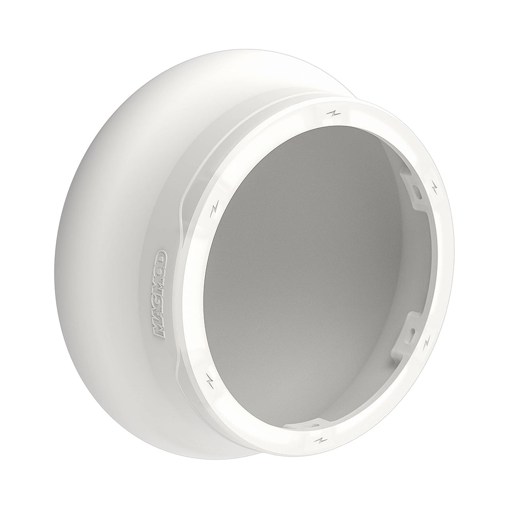 The MagMod MagSphere XL is a soft, diffused light modifier for photographers, made of durable and flexible silicone, that magnetically attaches to a strobe or LED light.
