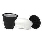 MagMod XL Starter Strobe Kit — includes Reflector XL, MagSphere XL, and 40° MagGrid XL.