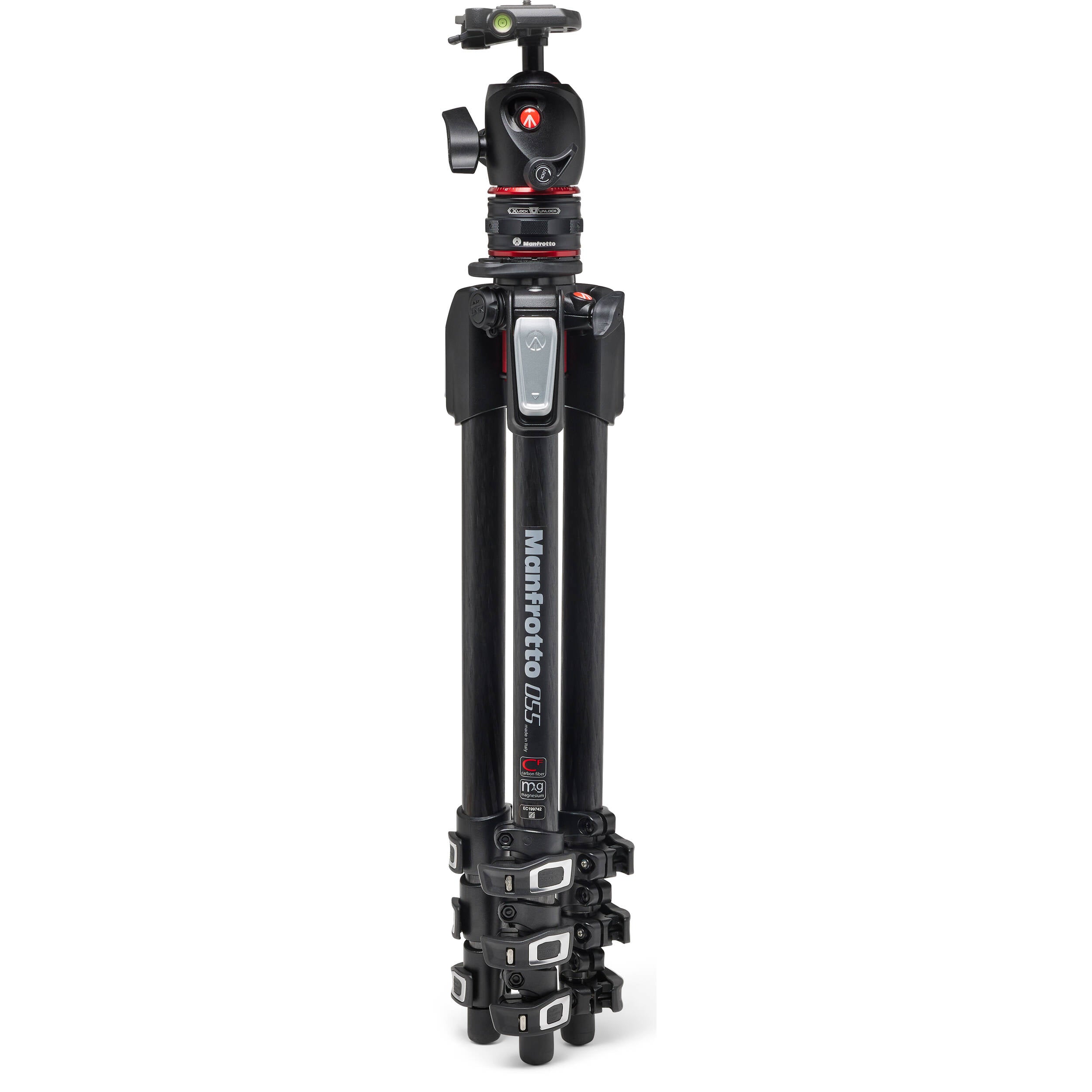 This Manfrotto tripod kit provides rapid and secure adjustments, features a 90° centre column with a load capacity of 15 kg.