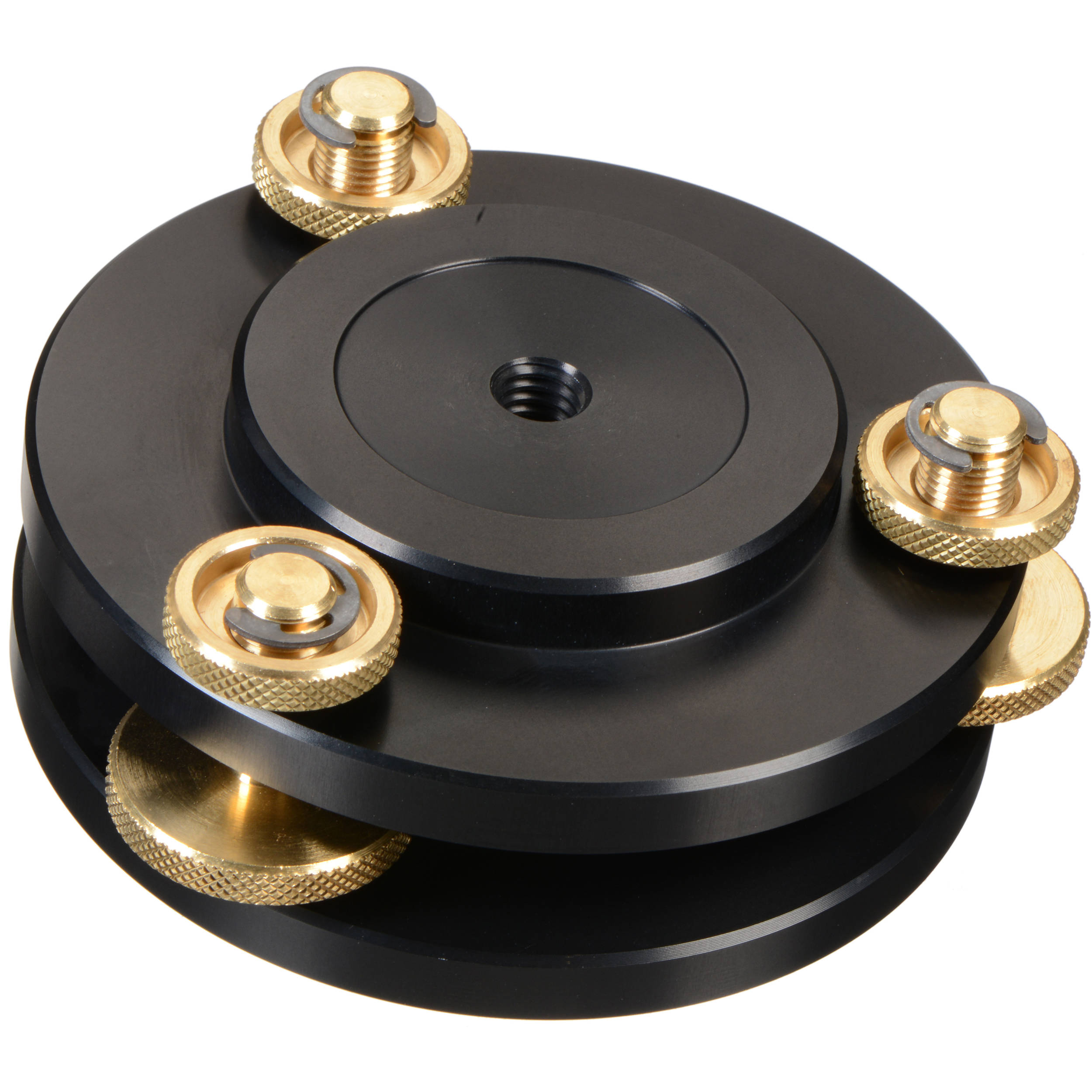 The 338 Levelling Base ensures precise, stable, and perfectly level shots with fine adjustments, a built-in spirit level, and broad compatibility for tripods.