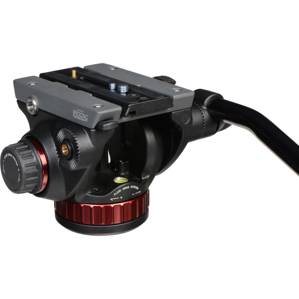 The Manfrotto 502AH Pro Video Head with Flat Base is remarkably full-featured yet very affordable. Carries up to 7kg and features a fluid drag system.
