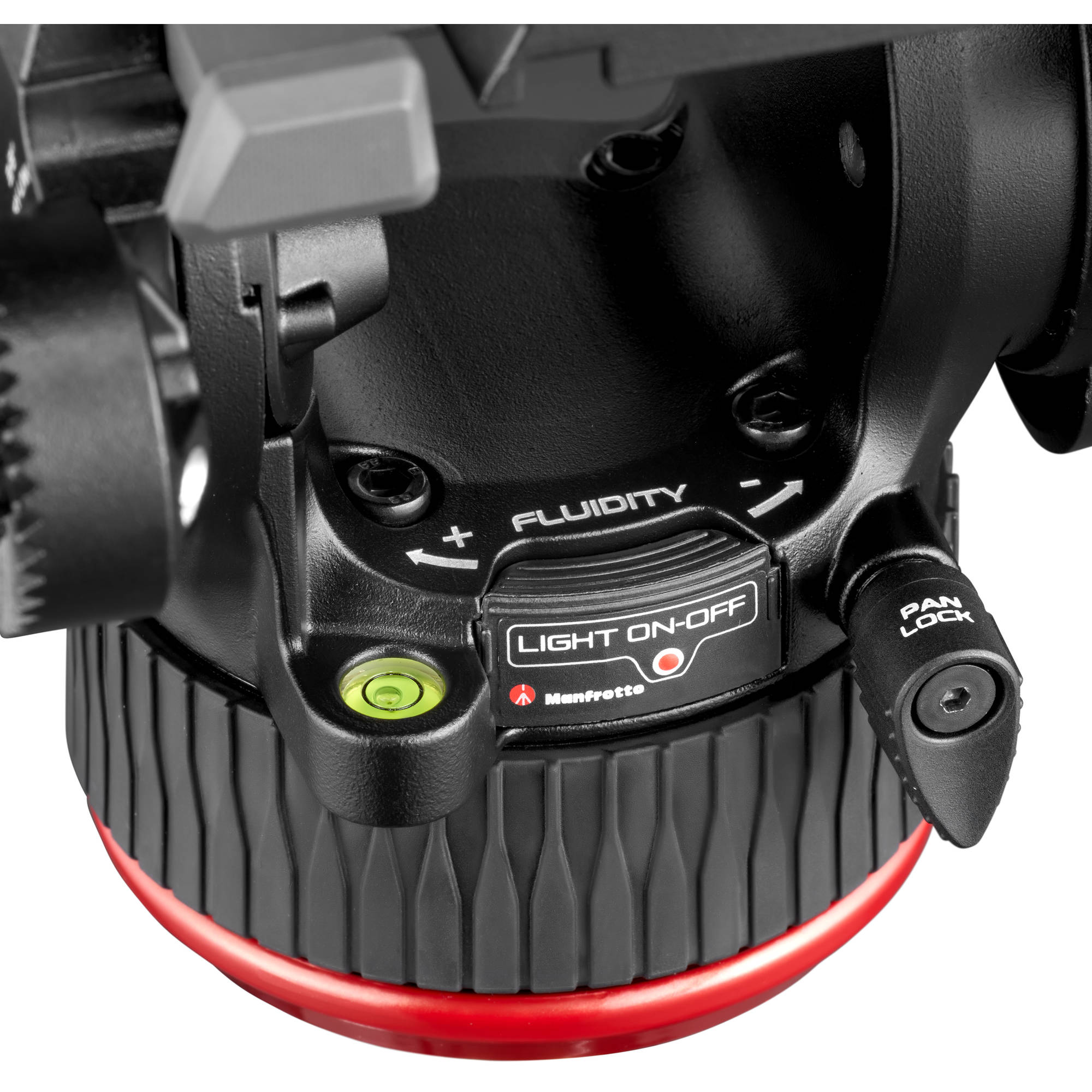 This Manfrotto 504X tripod kit delivers a high-performance video setup with smooth fluid technology.
