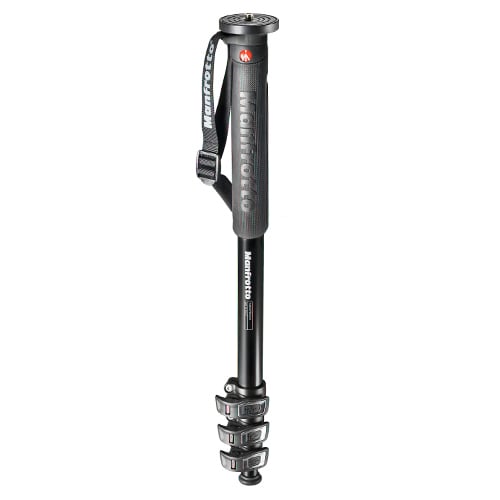The Manfrotto XPRO OVER Aluminium 4-section Monopod is a high-performance monopod ideal for the photographer who wants a wide variety of shooting angles.