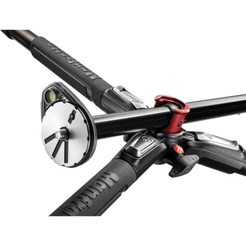 The Manfrotto 190XPRO Aluminium 4-Section Tripod with Horizontal Column is a clever camera tripod for perfect results every time.