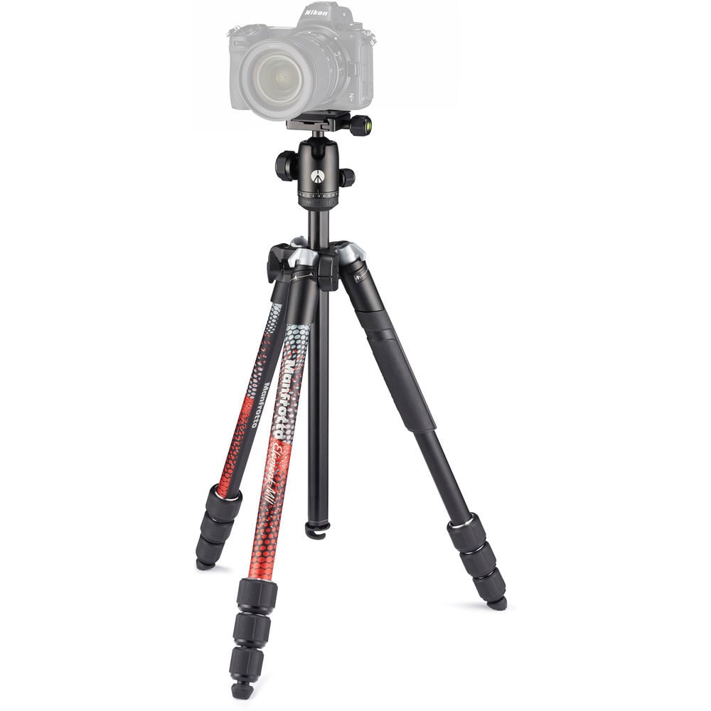 The Manfrotto Element MII Tripod offers you a high-quality, compact design that accommodates heavy lenses with DSLR cameras. Available in South Africa.