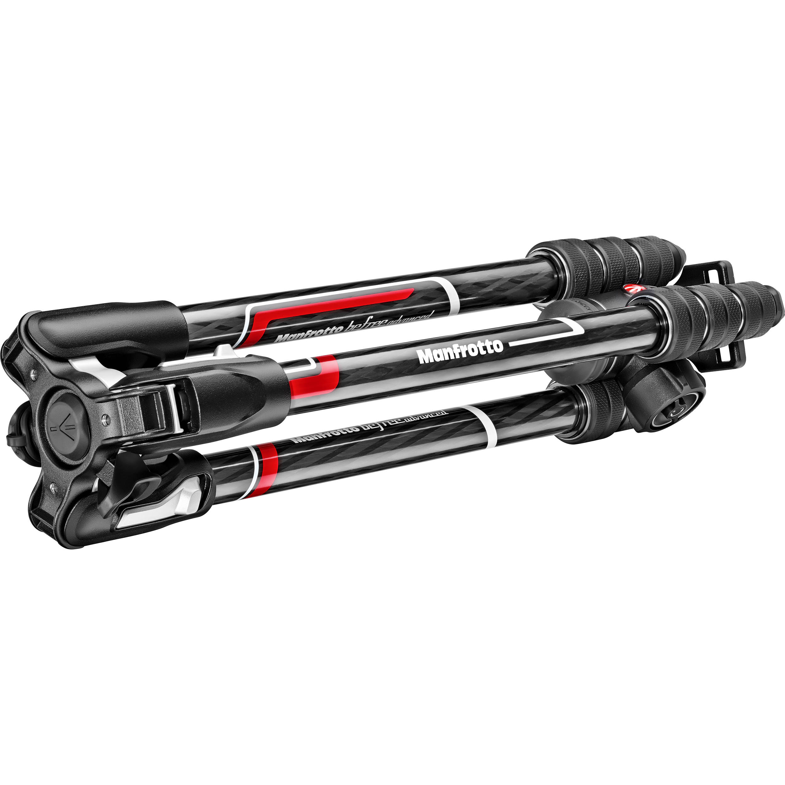 The Manfrotto Befree Advanced Twist Carbon Fibre Tripod offers lightweight stability, quick setup, and versatile shooting angles.