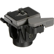 Camera tripod tilt head on a white background
