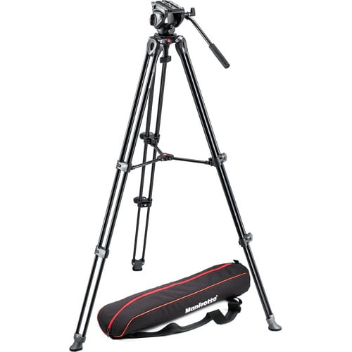 A fluid head with a wide platform to support the HDSLR form factor, and a 60mm half ball for quick levelling without adjusting the legs. Buy online.