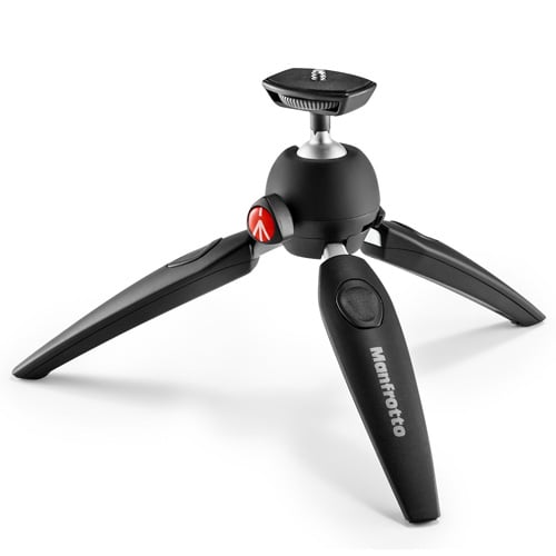 The PIXI EVO 2-section mini tripod is small, compact and compatible with the DSLR or mirrorless system, it is ideal for vlogging or macro photography.