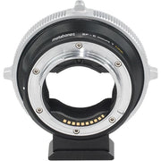 Metabones Canon EF to Sony E-Mount T CINE Smart Adapter for seamless lens-camera compatibility with aperture control and IS.