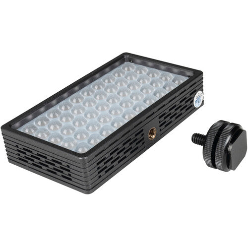 Nanlite Shoe Mount to 1/4"-20 Adaptor for camera accessories.