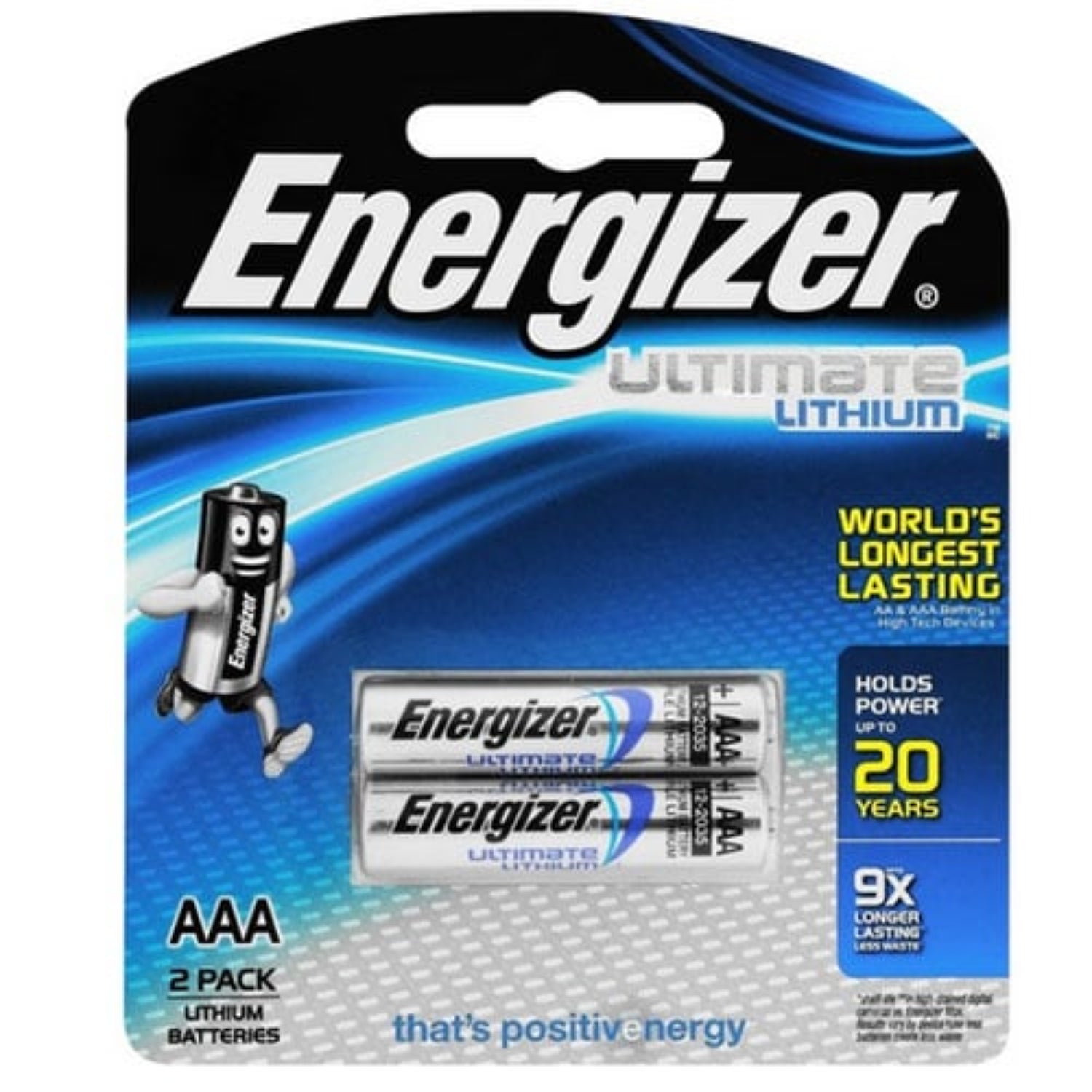 Energizer Lithium AAA Card 2 are the way to go when using your digital devices such as CD players, digital cameras, GPS units and other handheld games.