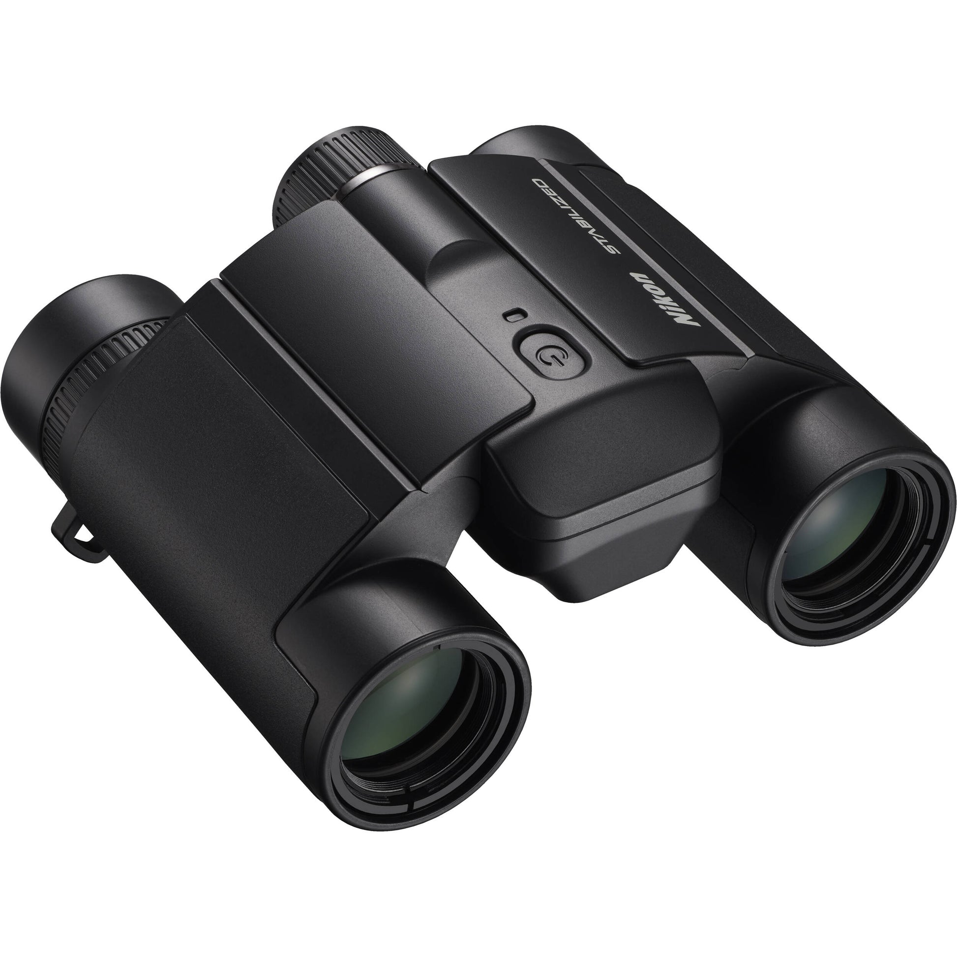 Nikon Stabilized 10x25 S binoculars with clear, stable 10x views and compact design.