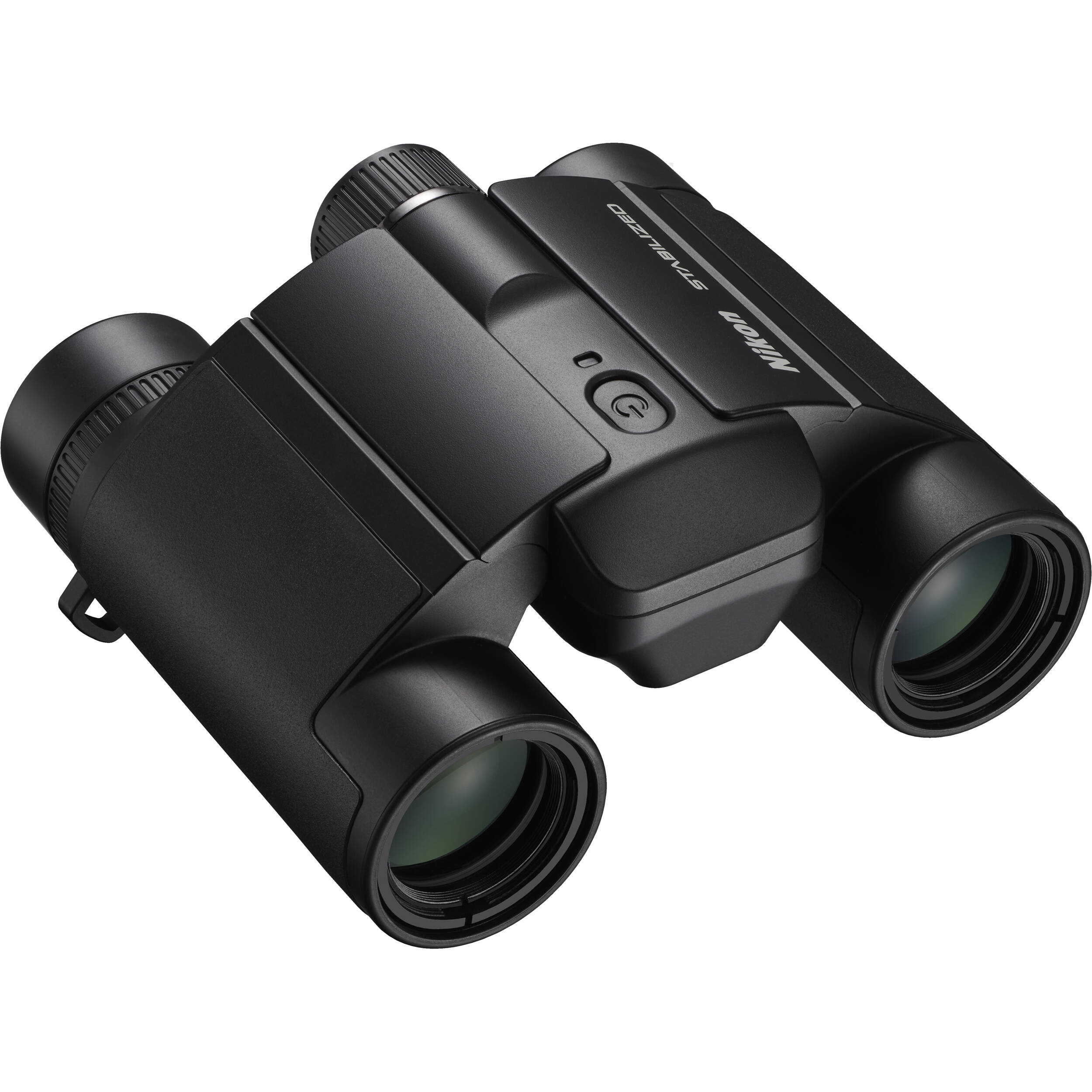Nikon Stabilized 10x25 S binoculars with clear, stable 10x views and compact design.
