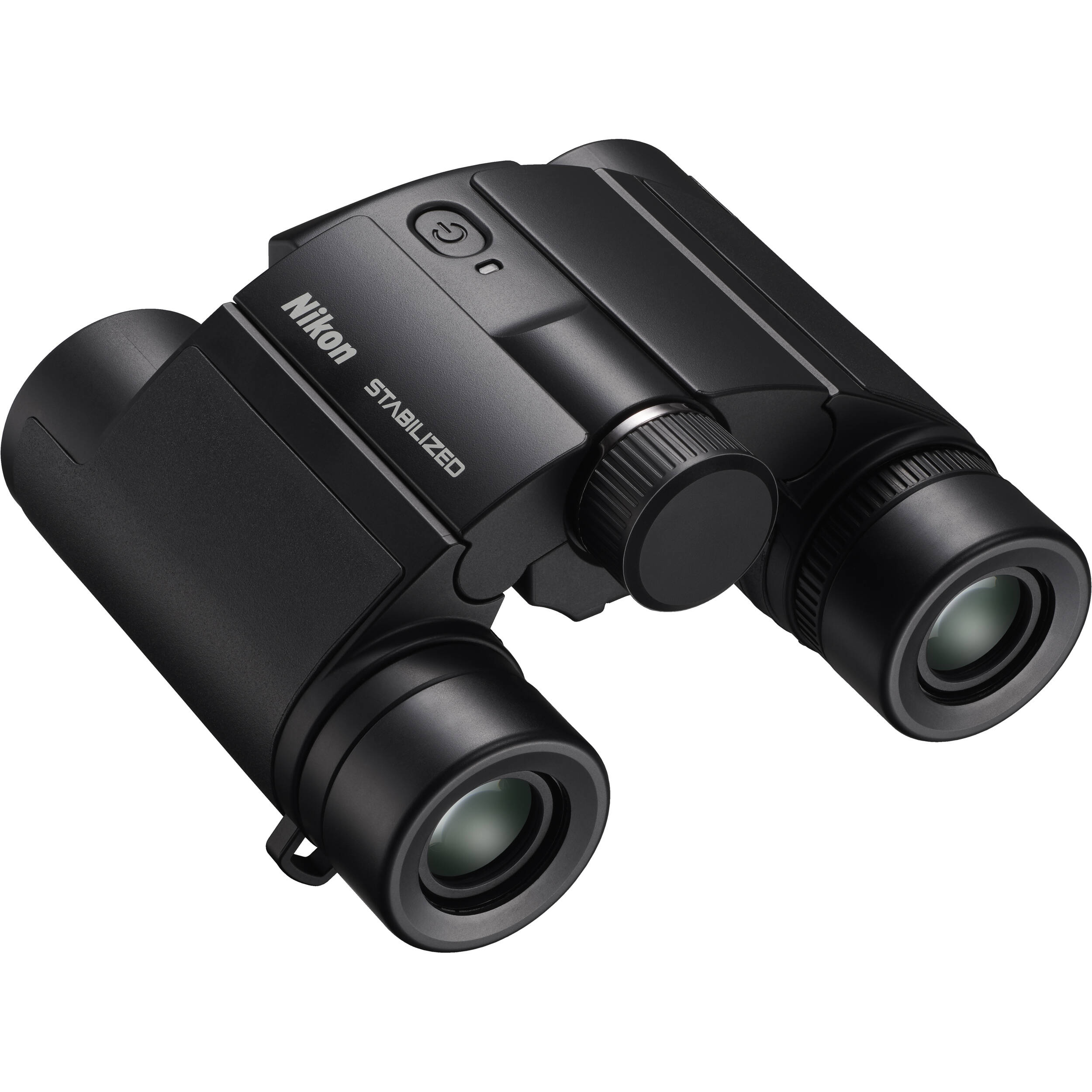 Nikon Stabilized 10x25 S binoculars with clear, stable 10x views and compact design.