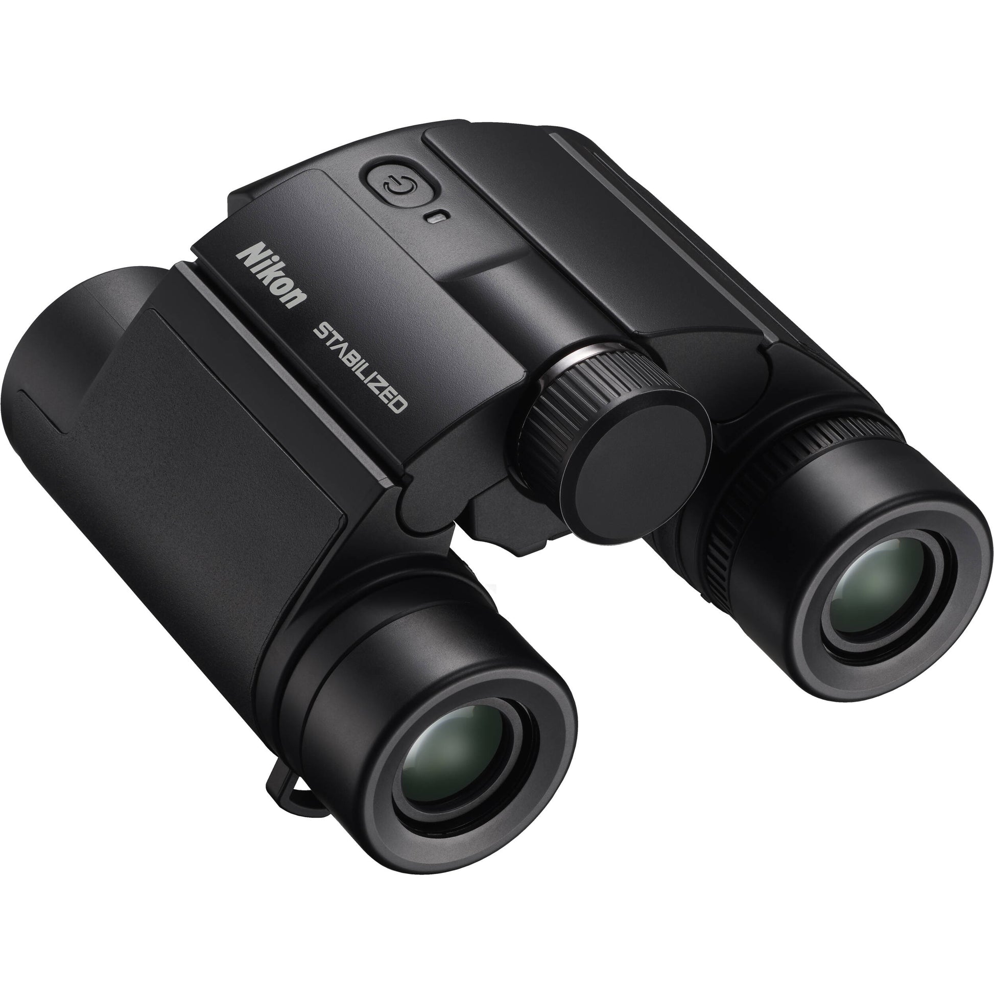 Nikon Stabilized 10x25 S binoculars with clear, stable 10x views and compact design.