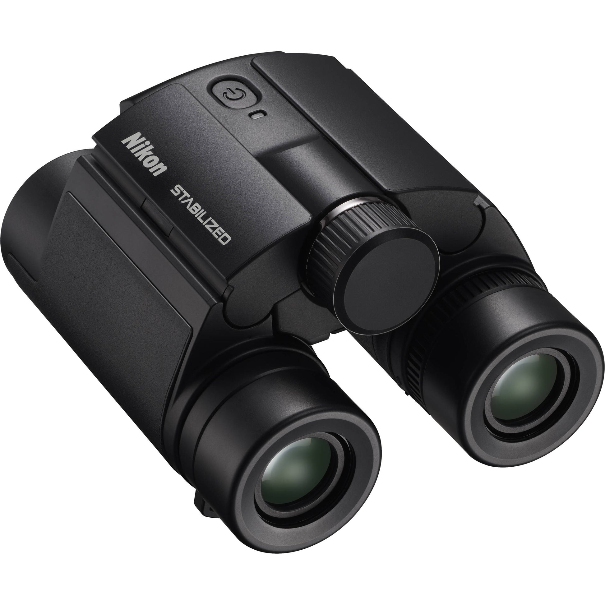 Nikon Stabilized 10x25 S binoculars with clear, stable 10x views and compact design.