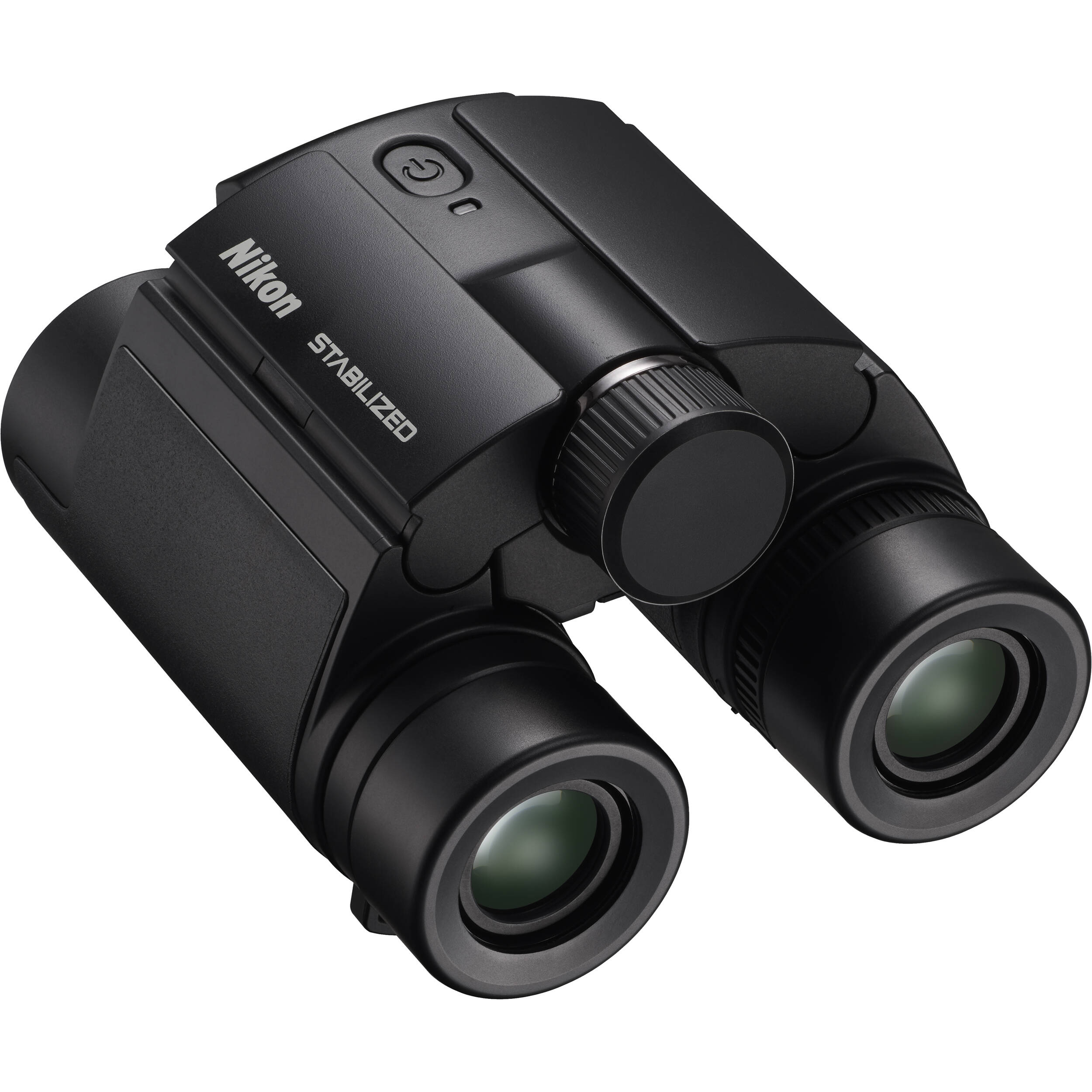 Nikon Stabilized 10x25 S binoculars with clear, stable 10x views and compact design.