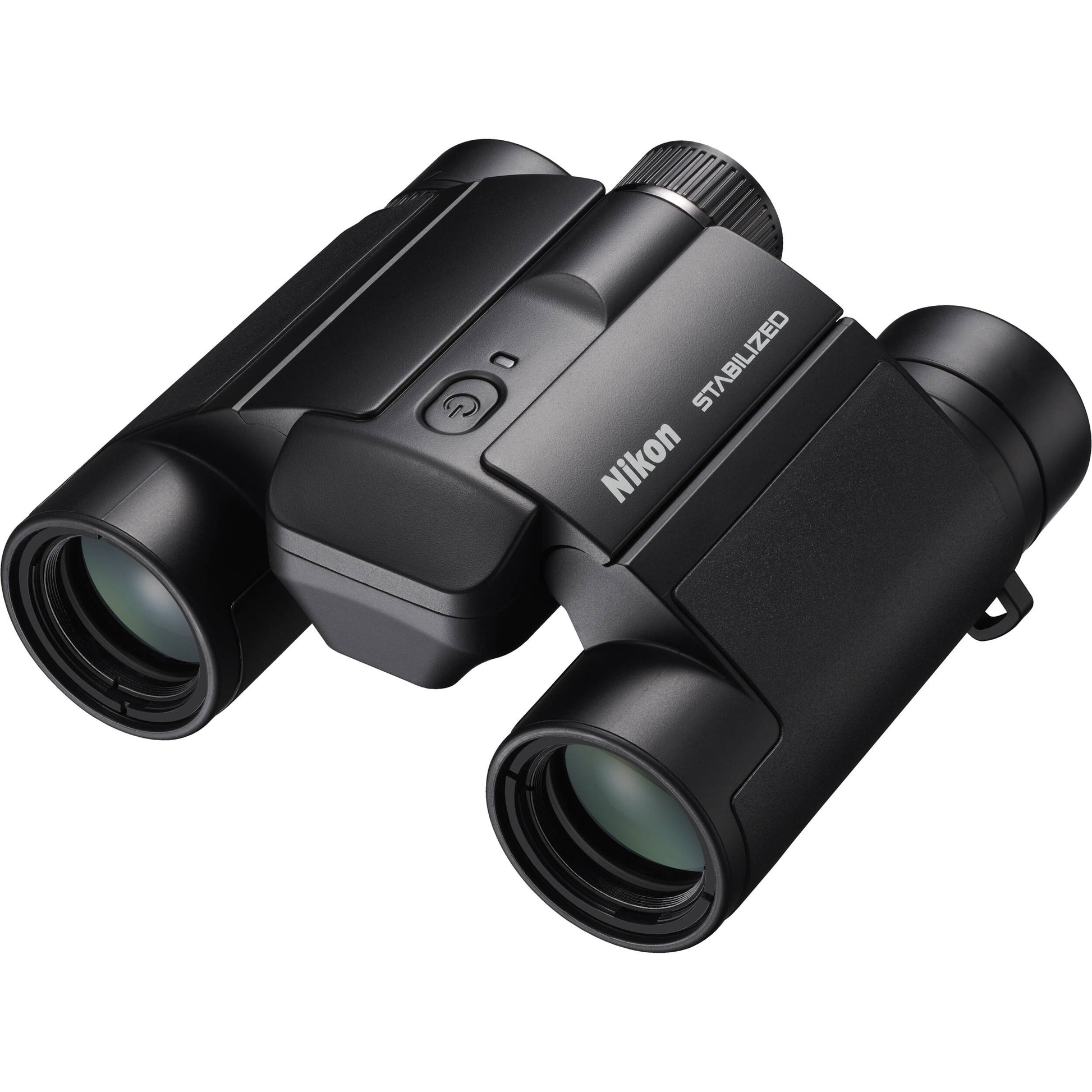 Nikon Stabilized 10x25 S binoculars with clear, stable 10x views and compact design.
