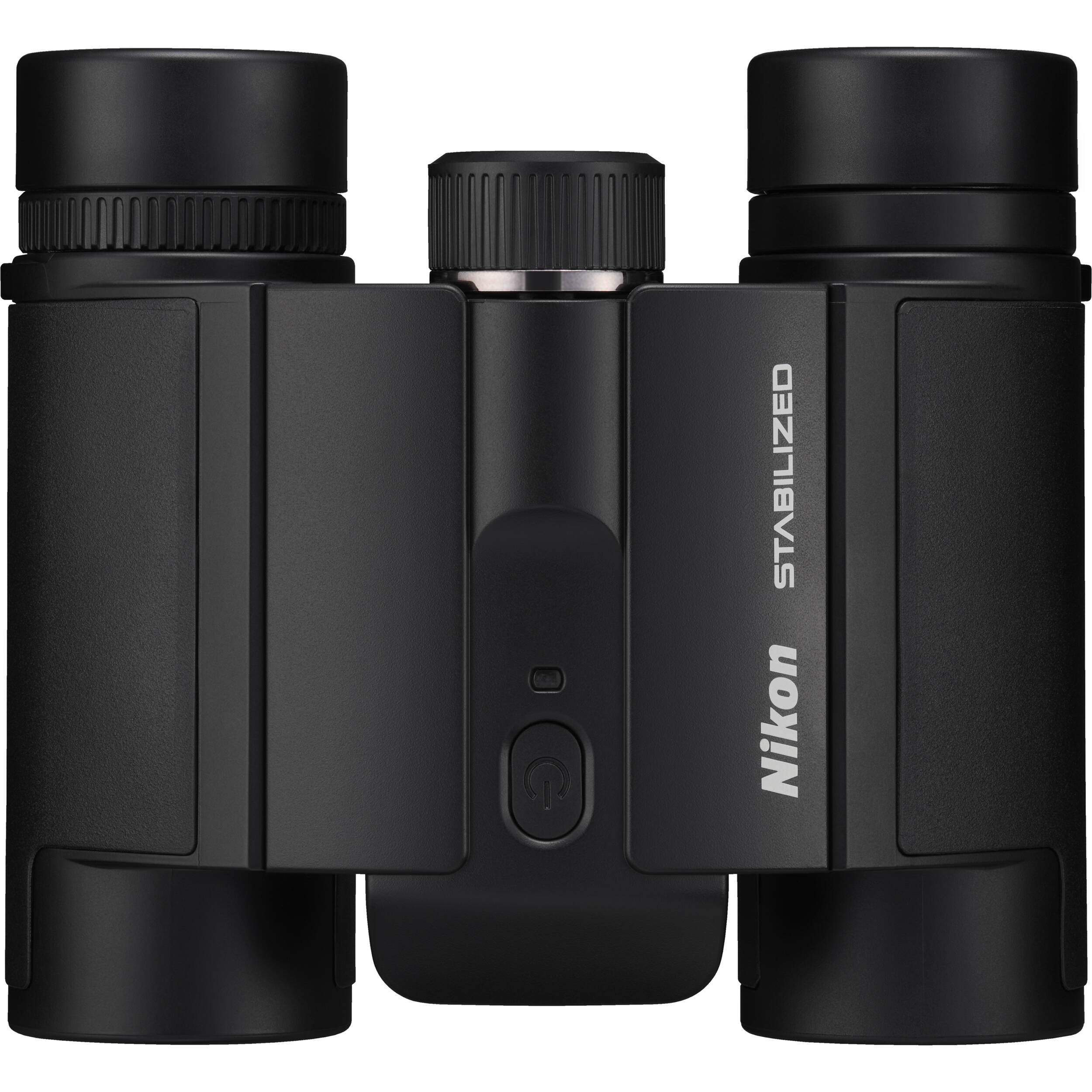 Nikon Stabilized 10x25 S binoculars with clear, stable 10x views and compact design.