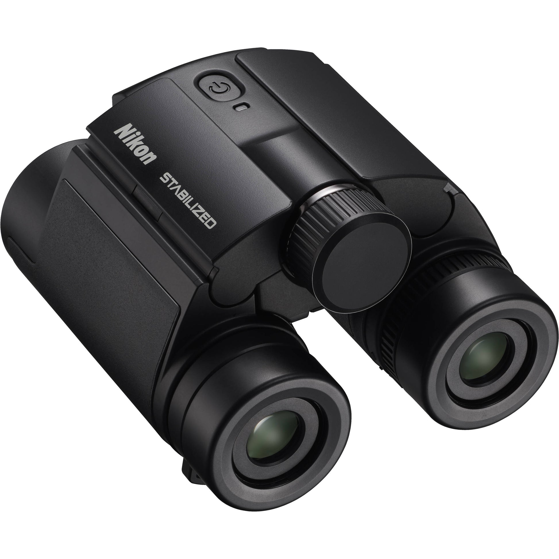 Nikon Stabilized 12x25 binoculars with image stabilisation and clear, steady views.