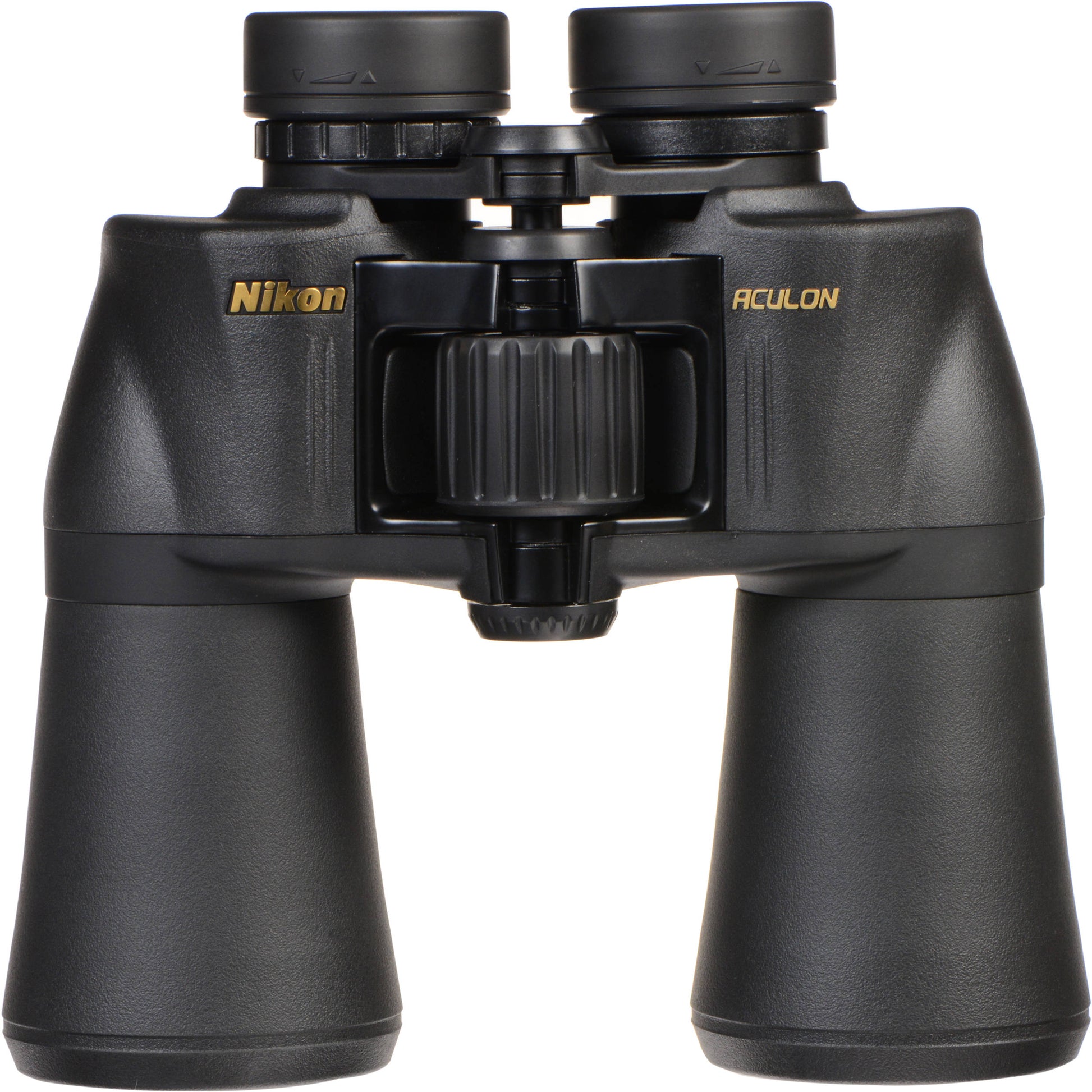 Nikon Aculon A211 16x50 binoculars with clear vision and durable rubber coating.