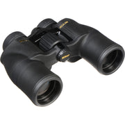 Nikon Aculon A211 8x42 binoculars with clear, bright view and durable rubber grip.