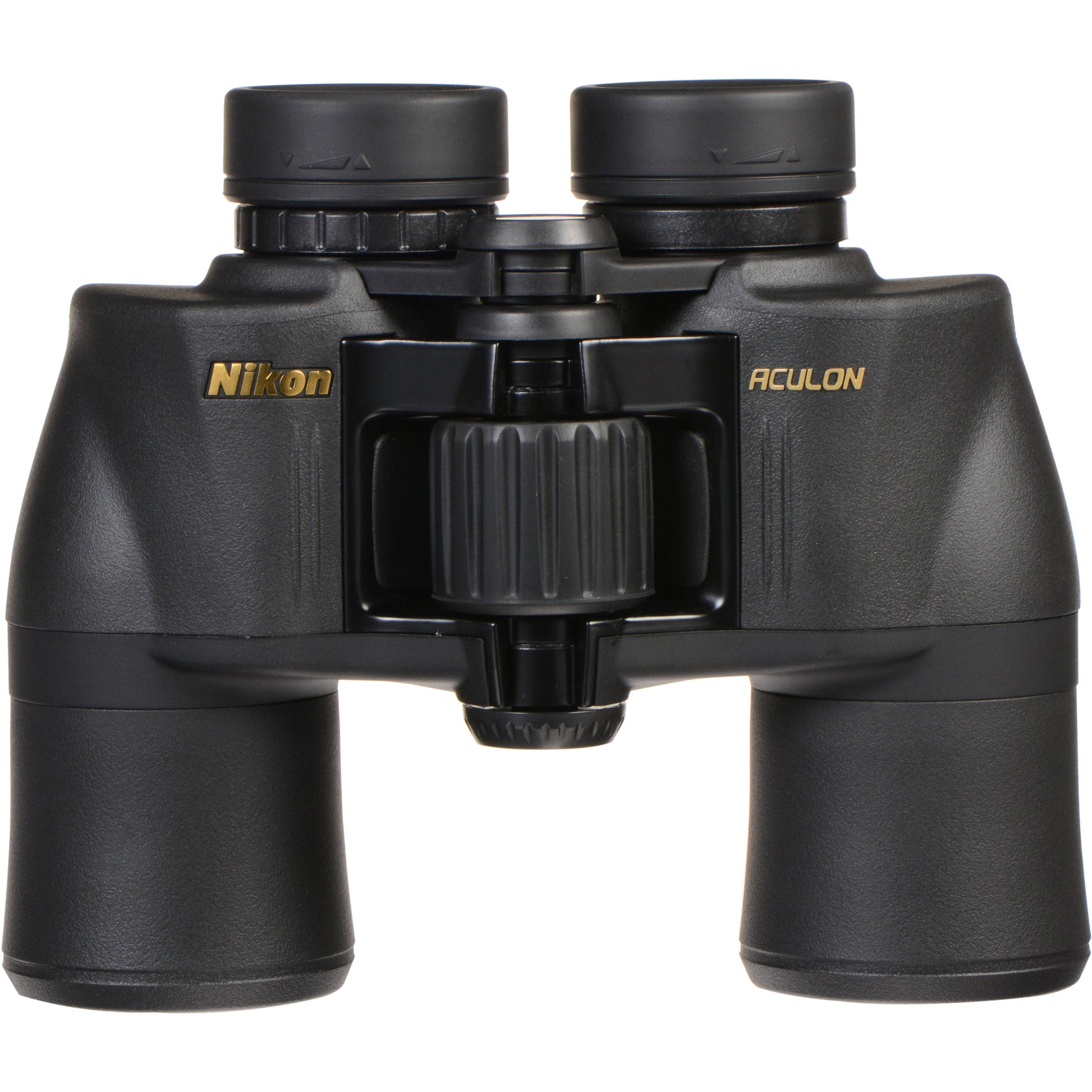 Nikon Aculon A211 8x42 binoculars with clear, bright view and durable rubber grip.