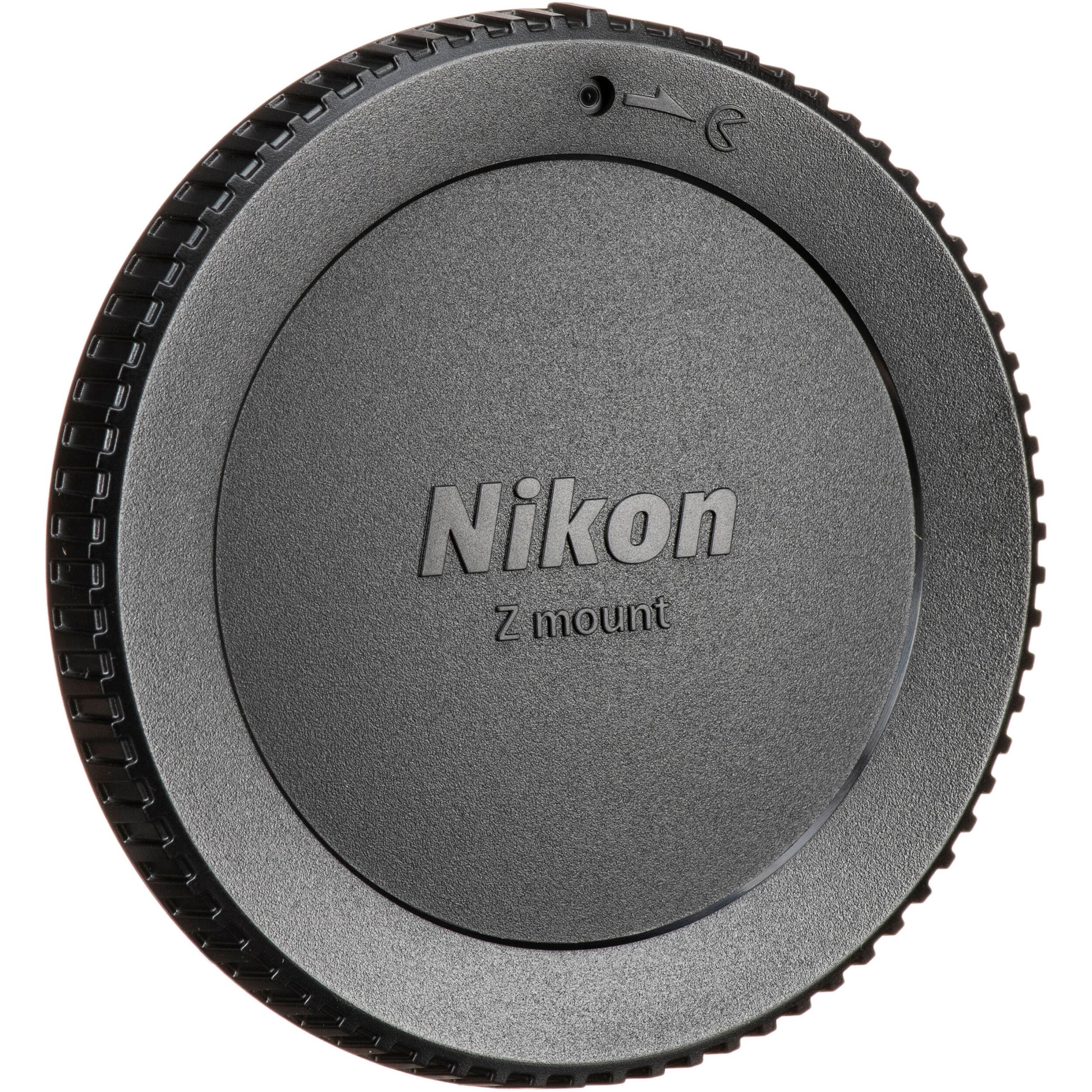 Nikon BF-N1 body cap for Z mount cameras, protects camera sensor and internal components from dust and damage.