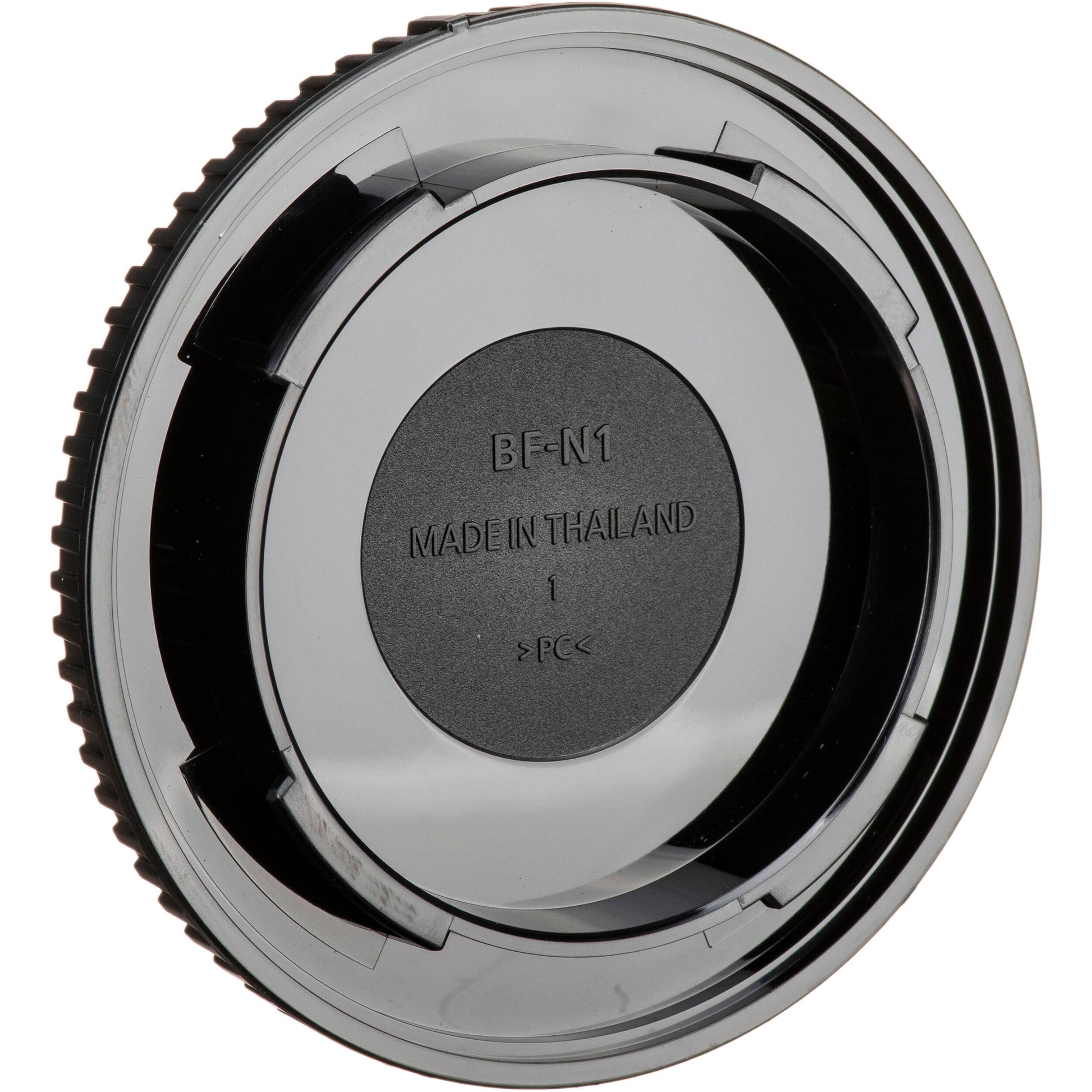 Nikon BF-N1 body cap for Z mount cameras, protects camera sensor and internal components from dust and damage.